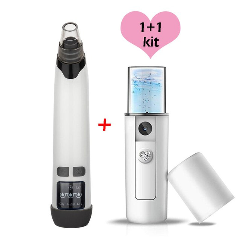 Face Nose Acne Black Dot Pimple Blackhead Remover Electric Blackhead Vacuum Cleaner Pore Blackhead Skin Care Tool Pimple Machine