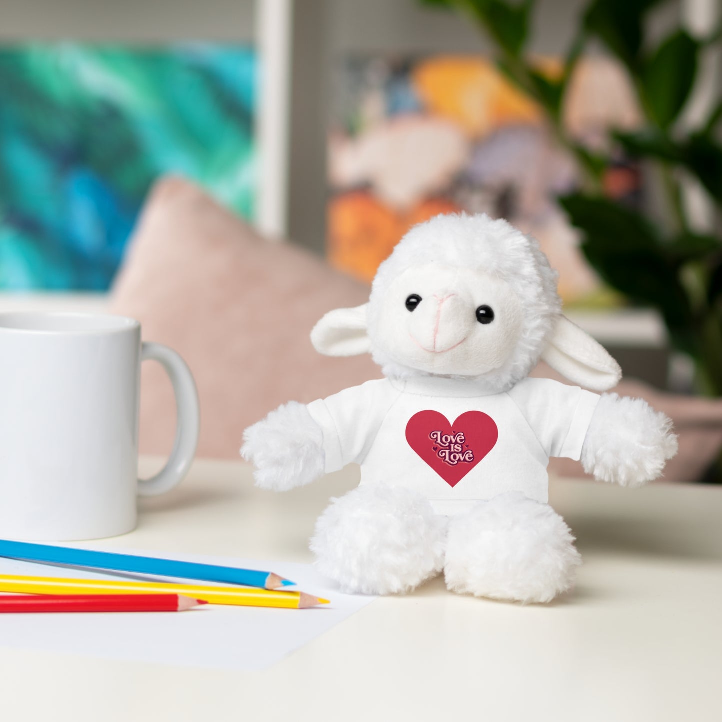 Love, Stuffed Animals with Tee