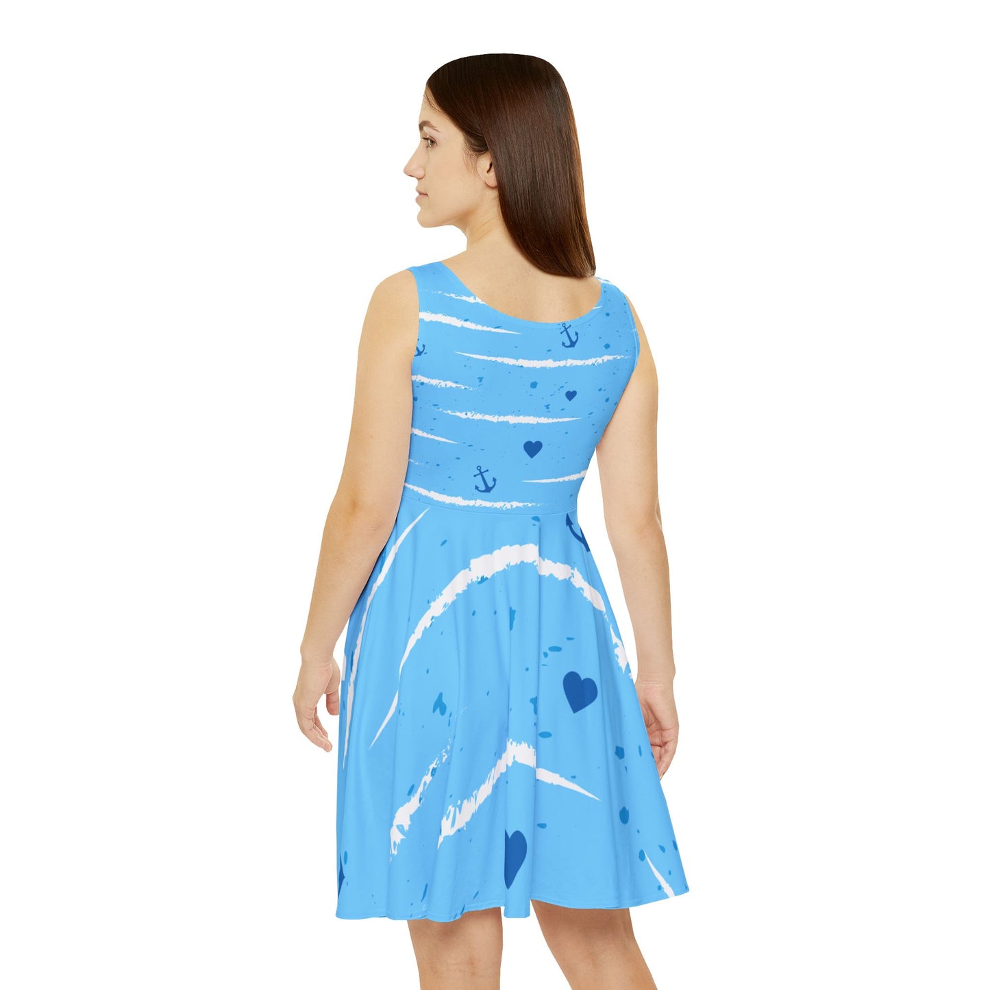 Sea, Women's Skater Dress (AOP)
