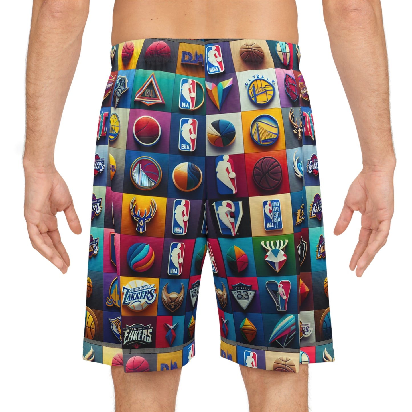 NBA Teams, Basketball Shorts (AOP)