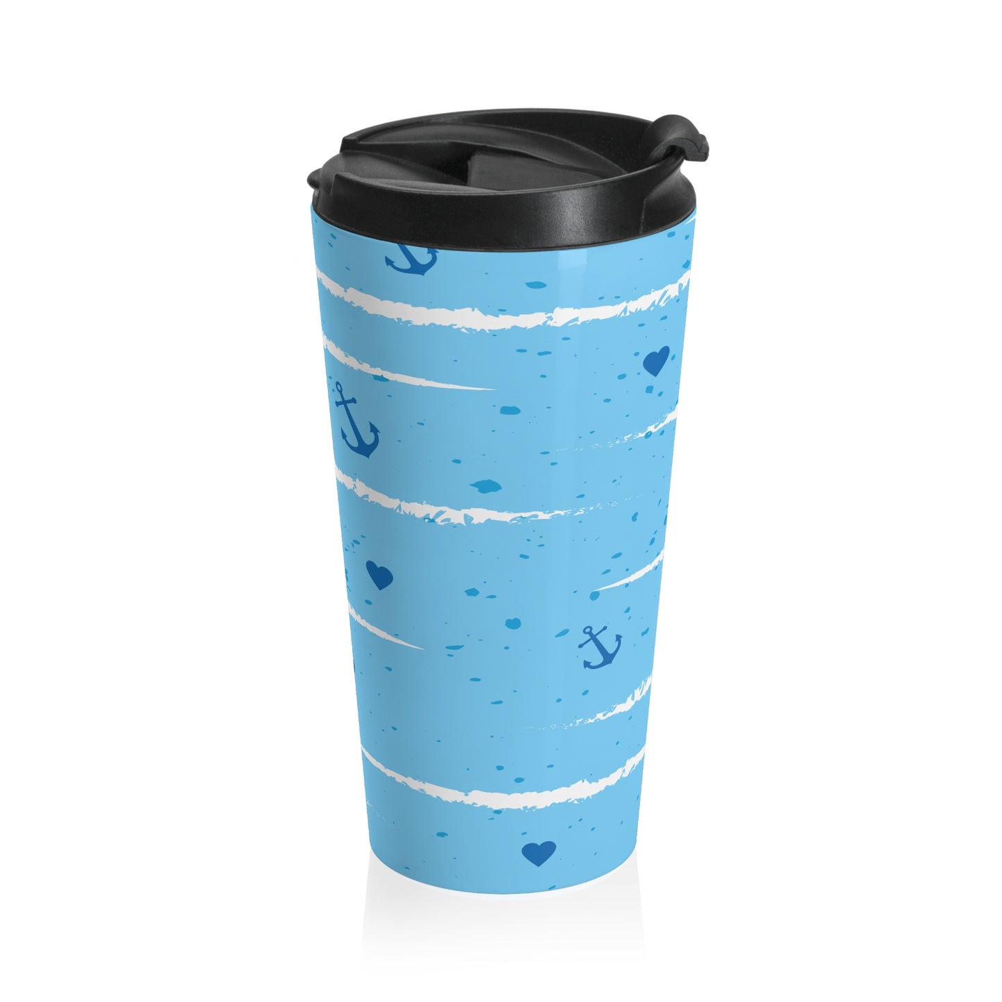 Blue Sea, Stainless Steel Travel Mug