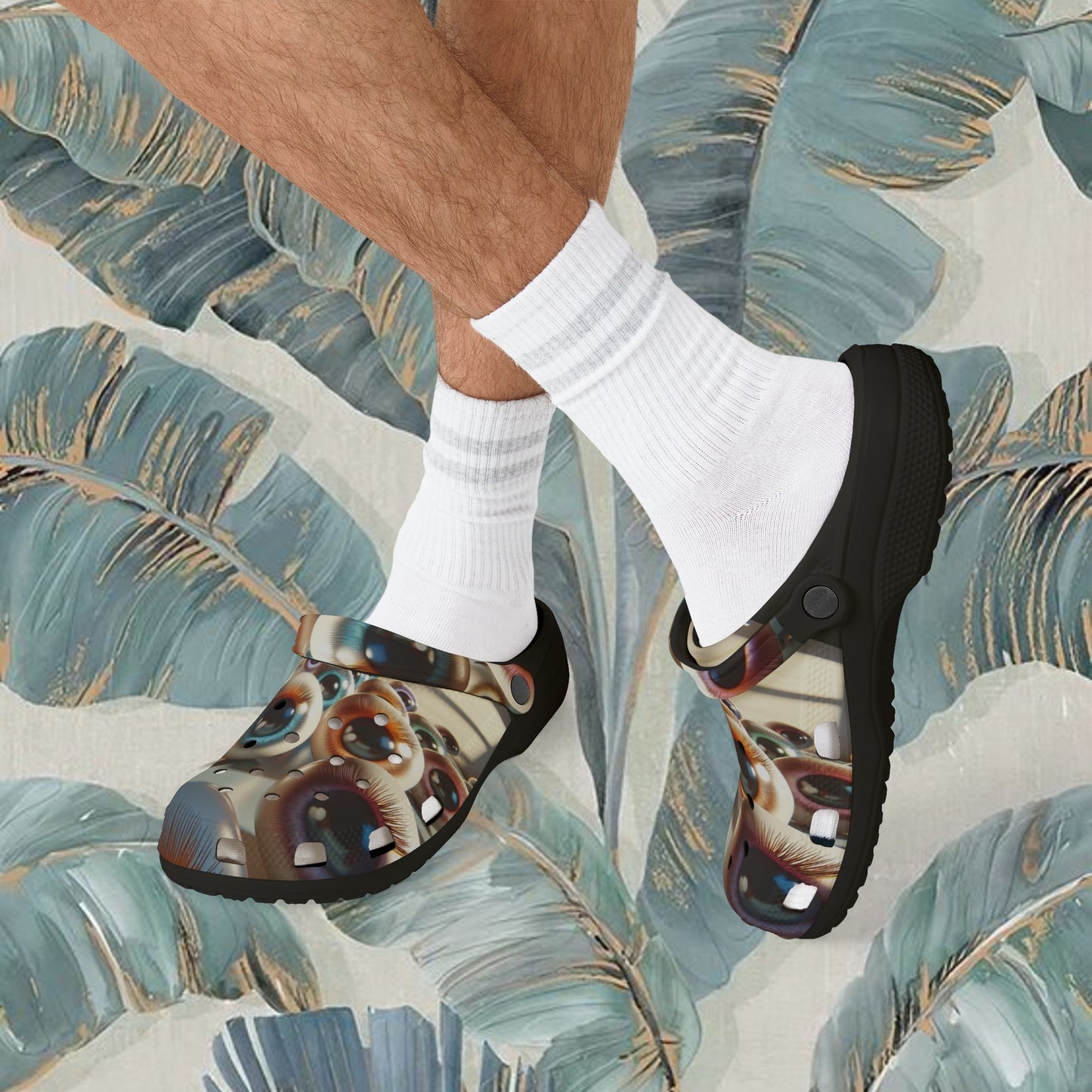 See -You, EVA Foam Rubber Shoes (AOP)