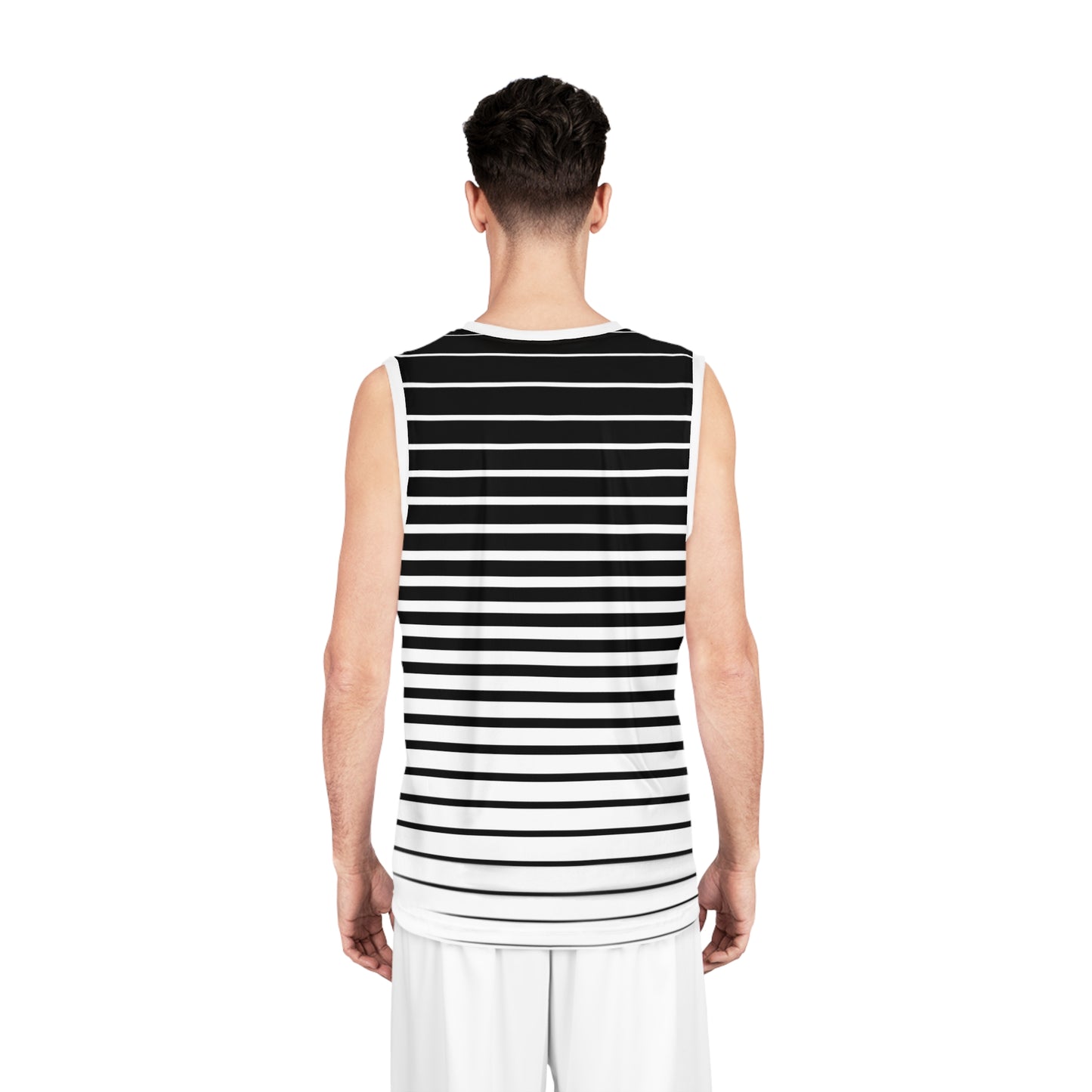 Black/White, Basketball Jersey (AOP)
