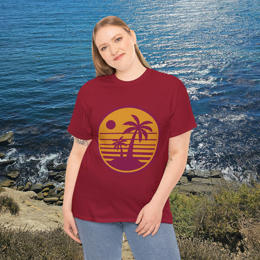 Tropical Island Unisex Heavy Cotton Tee
