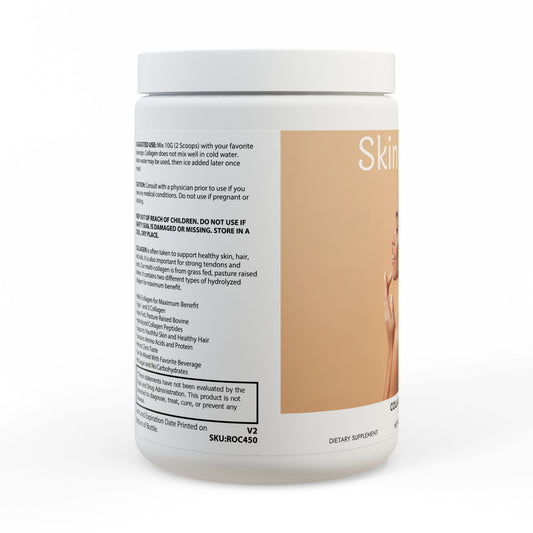 Skin & Hair, Collagen Peptides Type I & III Supplement (350g, 12.3oz)