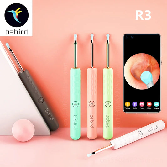R3 X3 Ear Cleaner Minifit Health Care Wax Removal Tool Otoscope Digital 300W Camera IP67 Waterproof Visual Endoscope