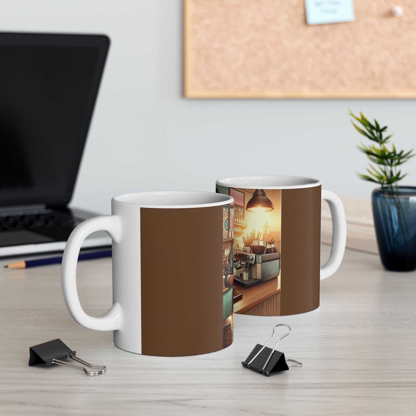 Coffee Shop, Ceramic Mugs, (11oz, 15oz) Coffee 1st