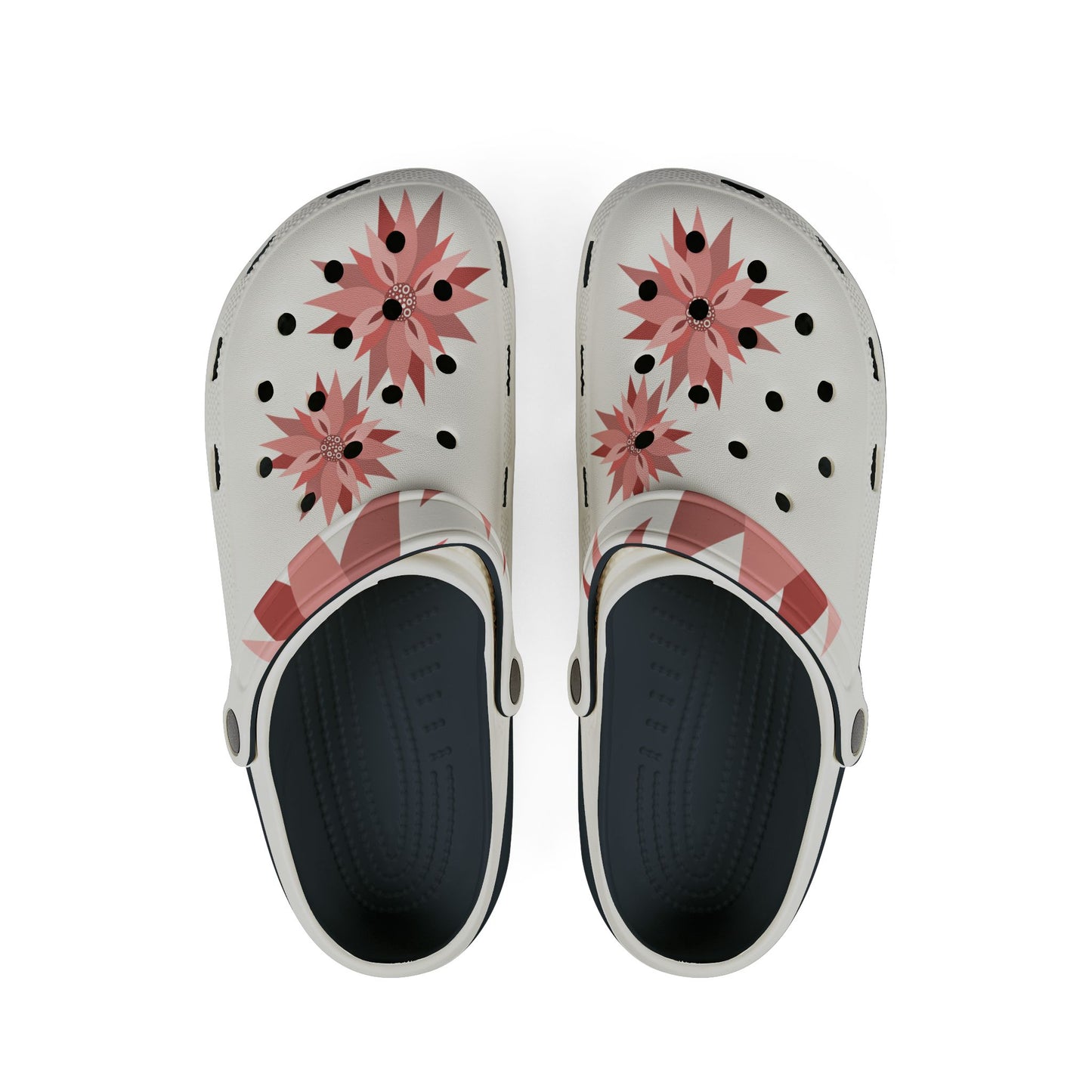 Flower Power, EVA Foam Rubber Shoes (AOP)