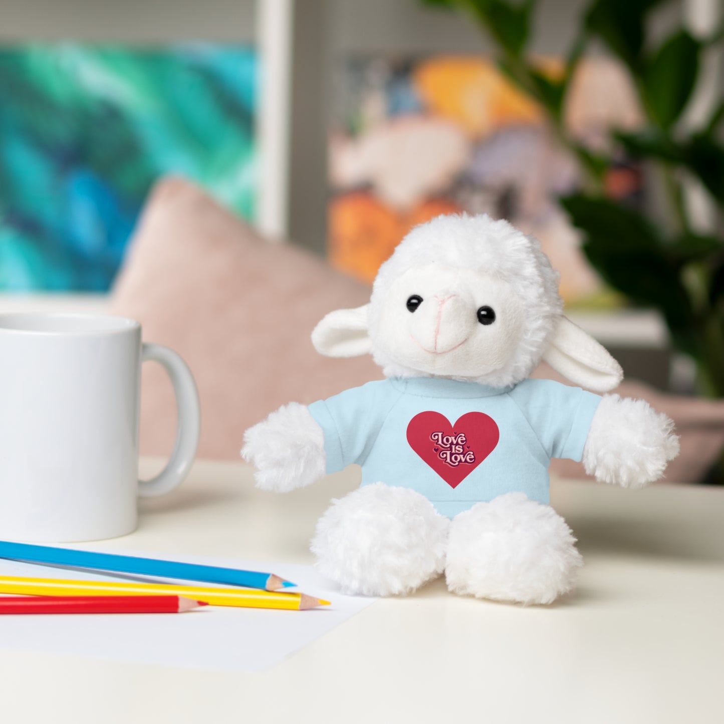 Love, Stuffed Animals with Tee
