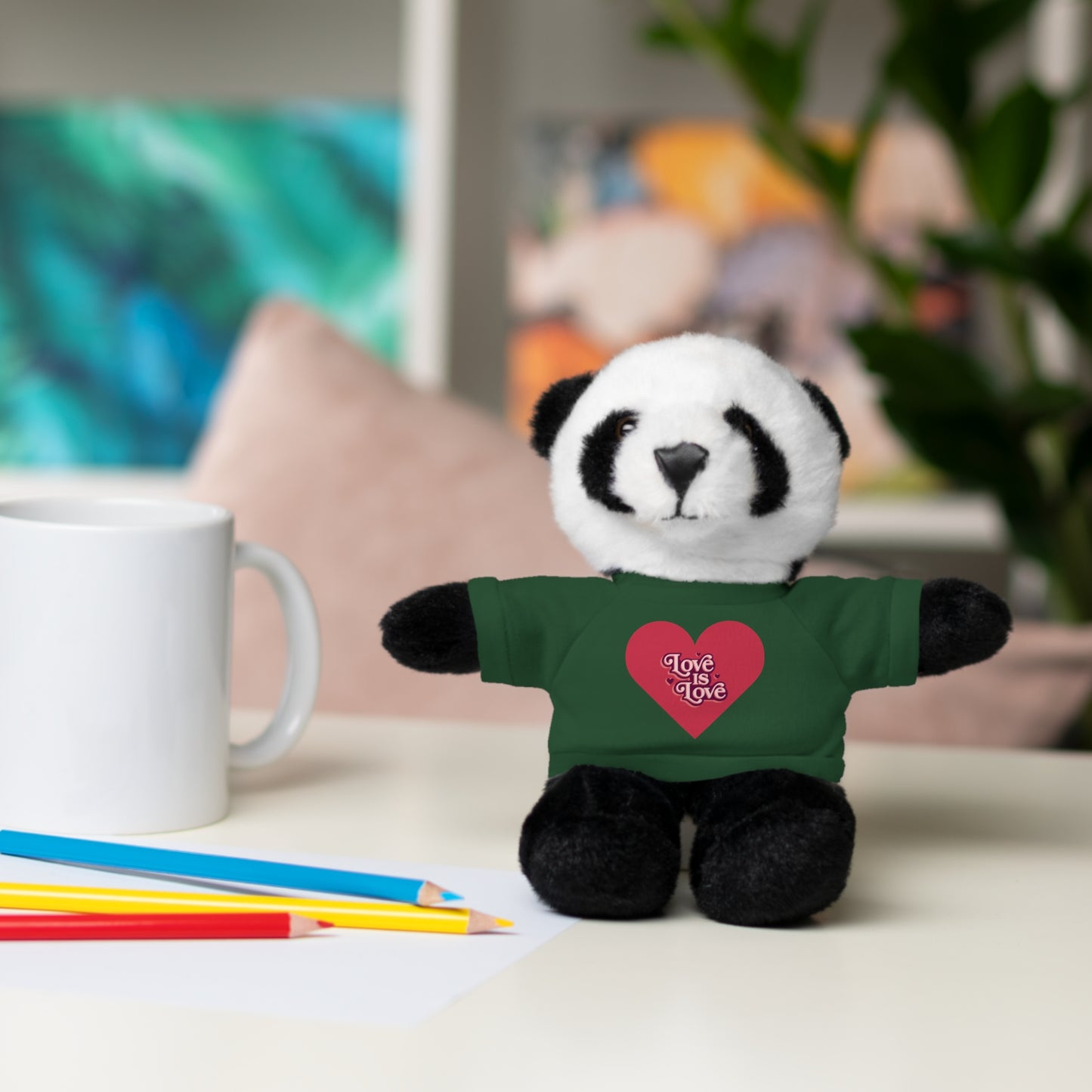 Love, Stuffed Animals with Tee