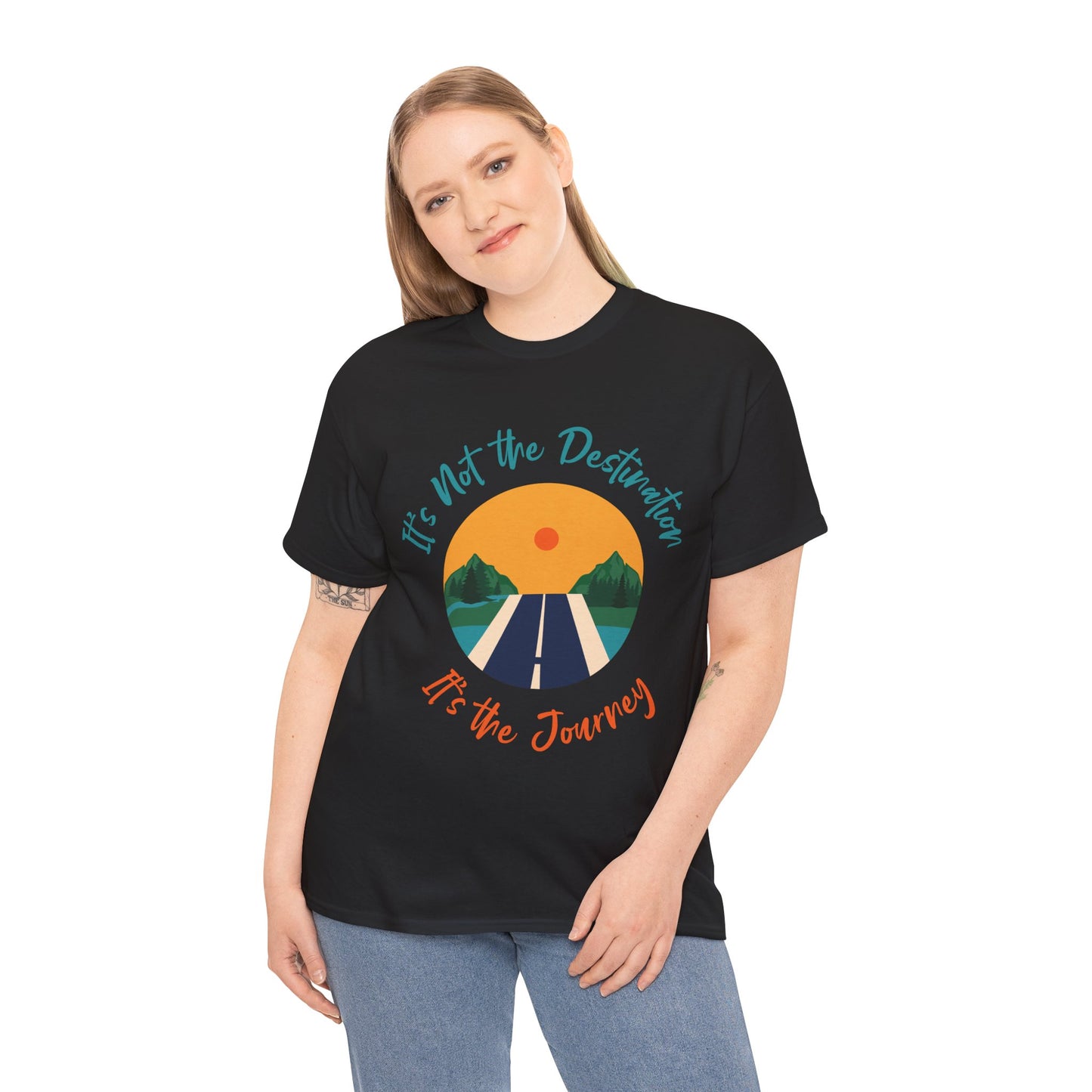 Life Journey, Unisex Heavy Cotton Tee