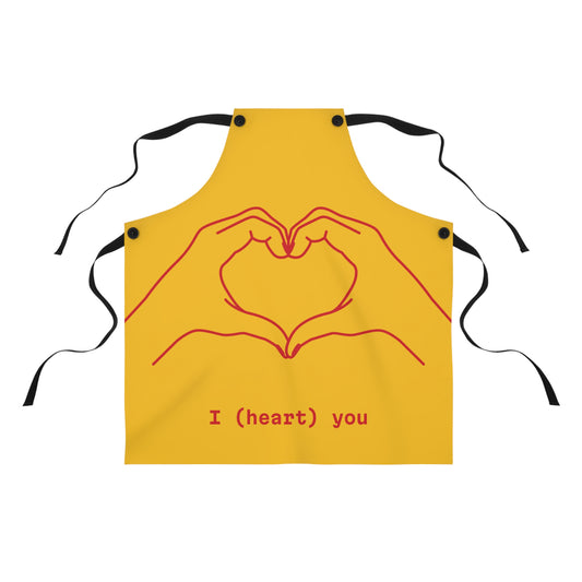 I Love You, Apron (AOP)