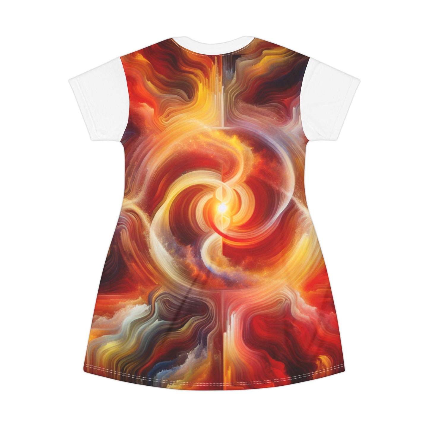 Light Journey, T-Shirt Dress (AOP)