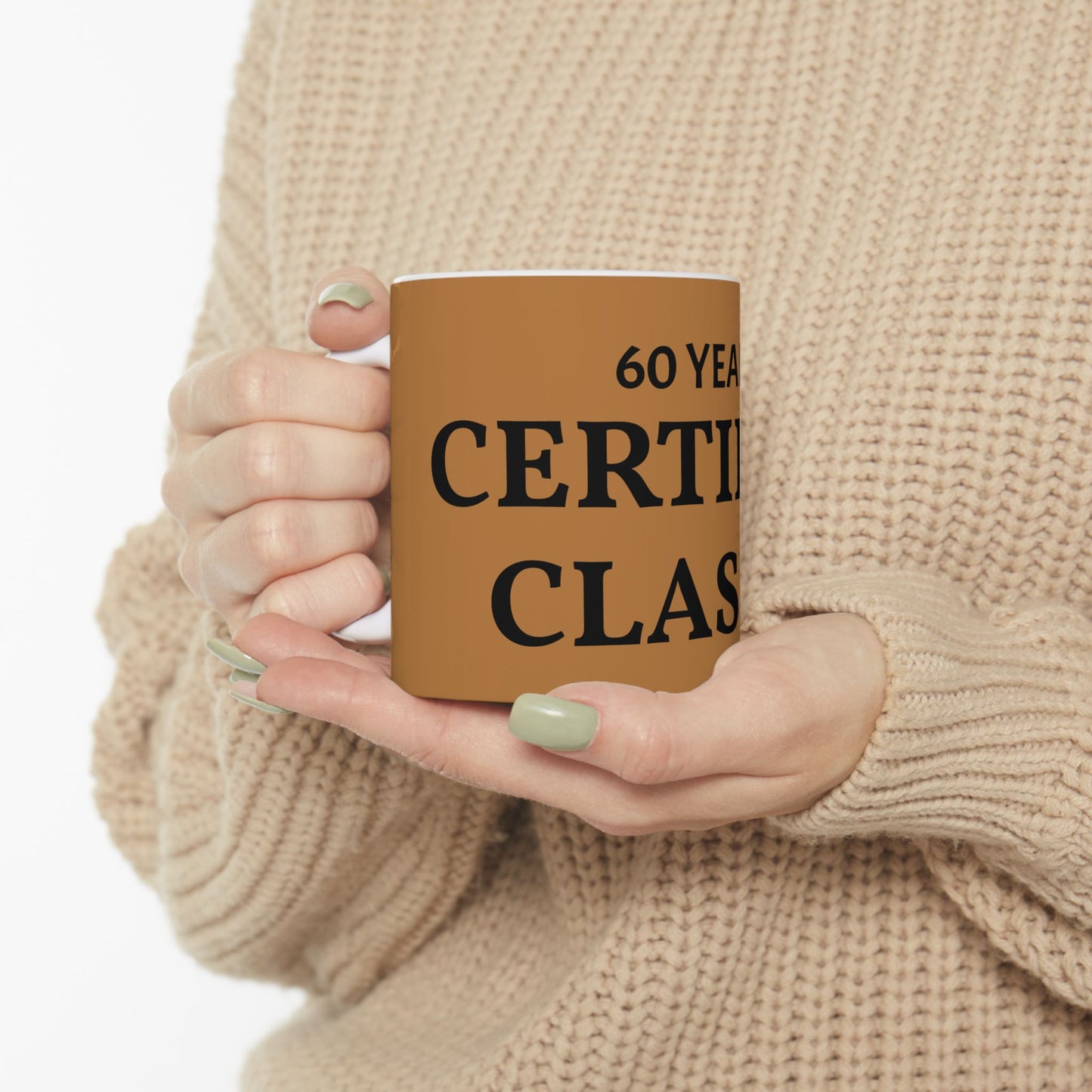 60 Years Certified Classic Ceramic Mug
