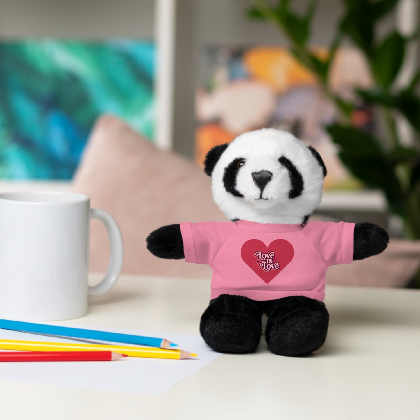 Love, Stuffed Animals with Tee