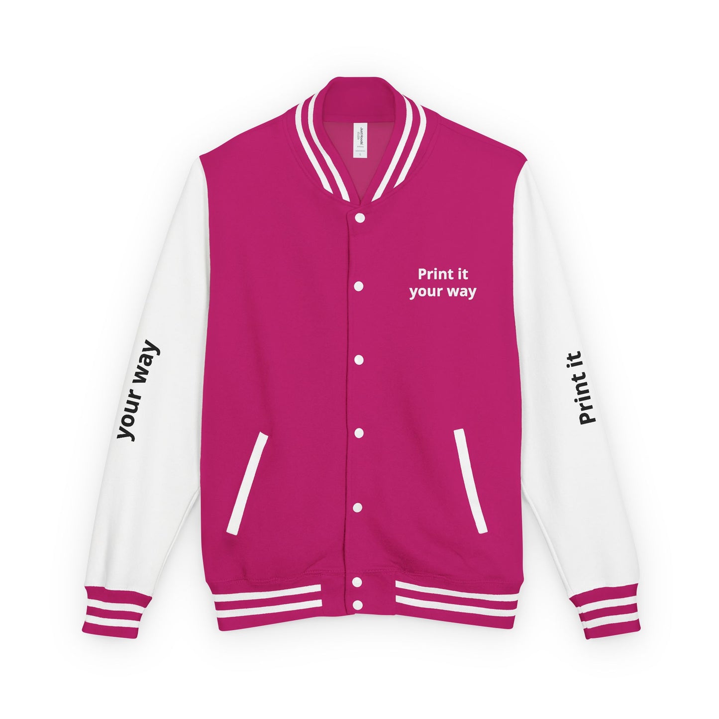 Letterman Jacket — "Print It Your Way" Custom Varsity Jacket