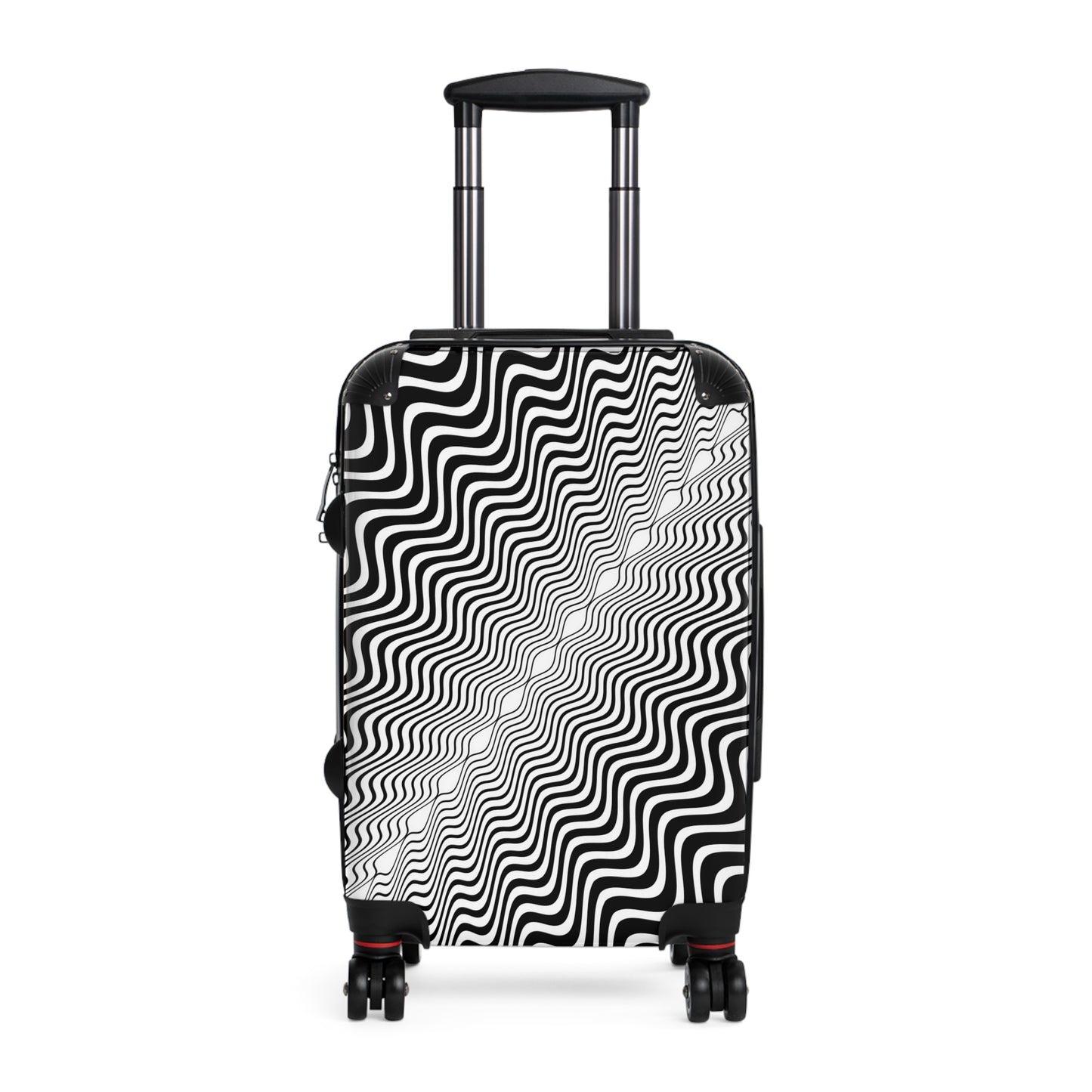 Suitcases, Sm, Med, Lrg, Waive 3D lines off-set