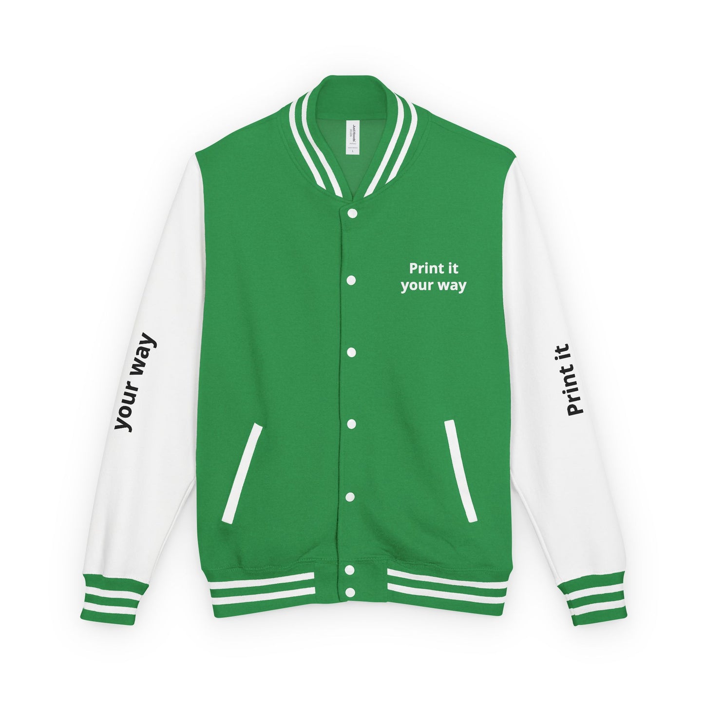 Letterman Jacket — "Print It Your Way" Custom Varsity Jacket