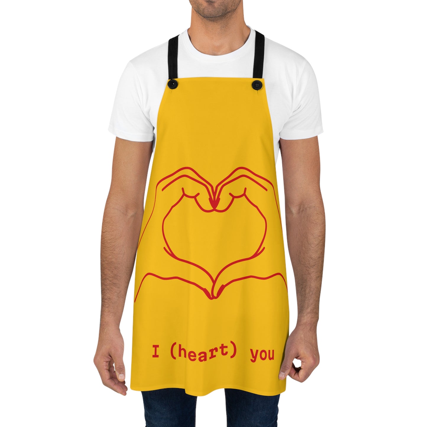 I Love You, Apron (AOP)