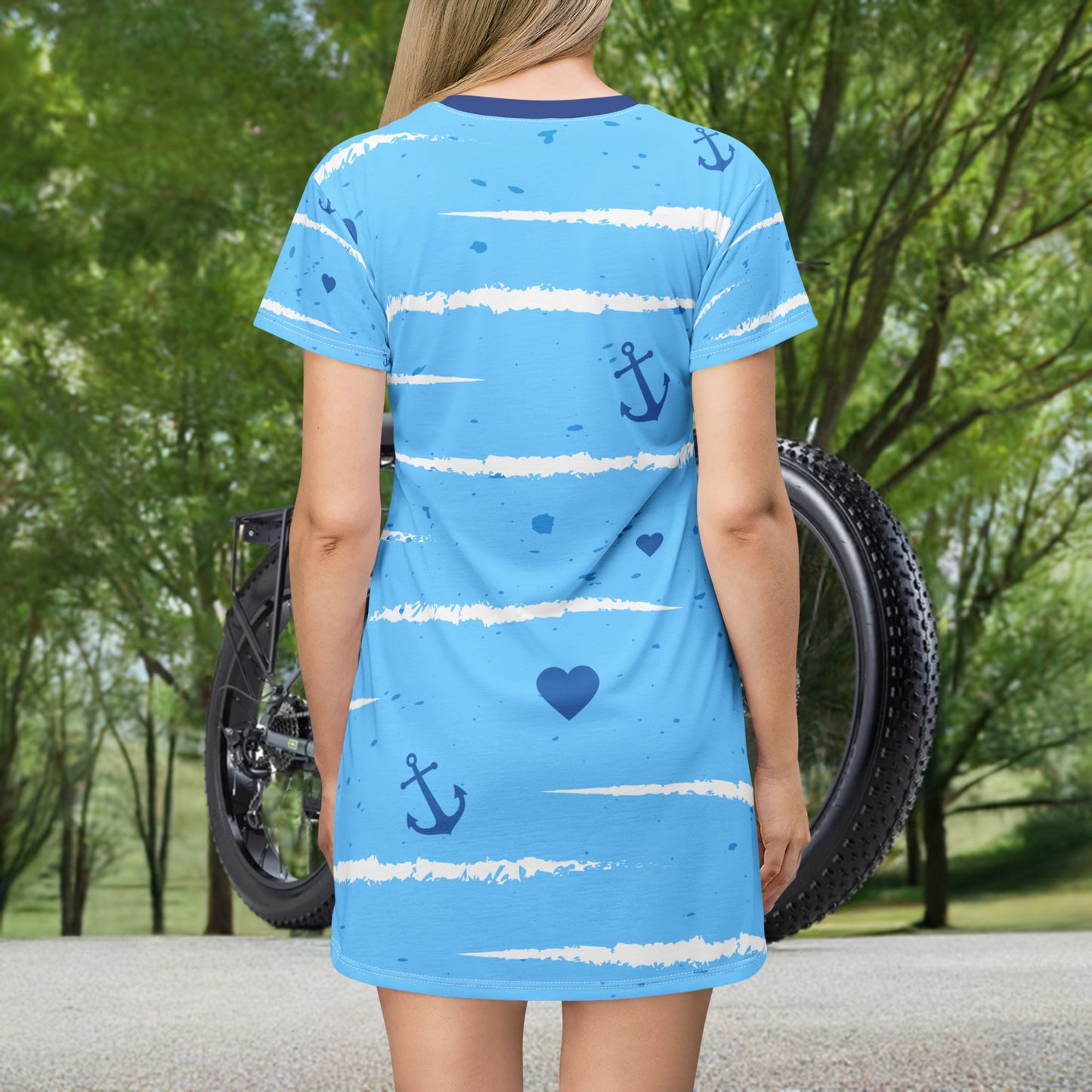 Sea Journey, T-Shirt Dress (AOP)