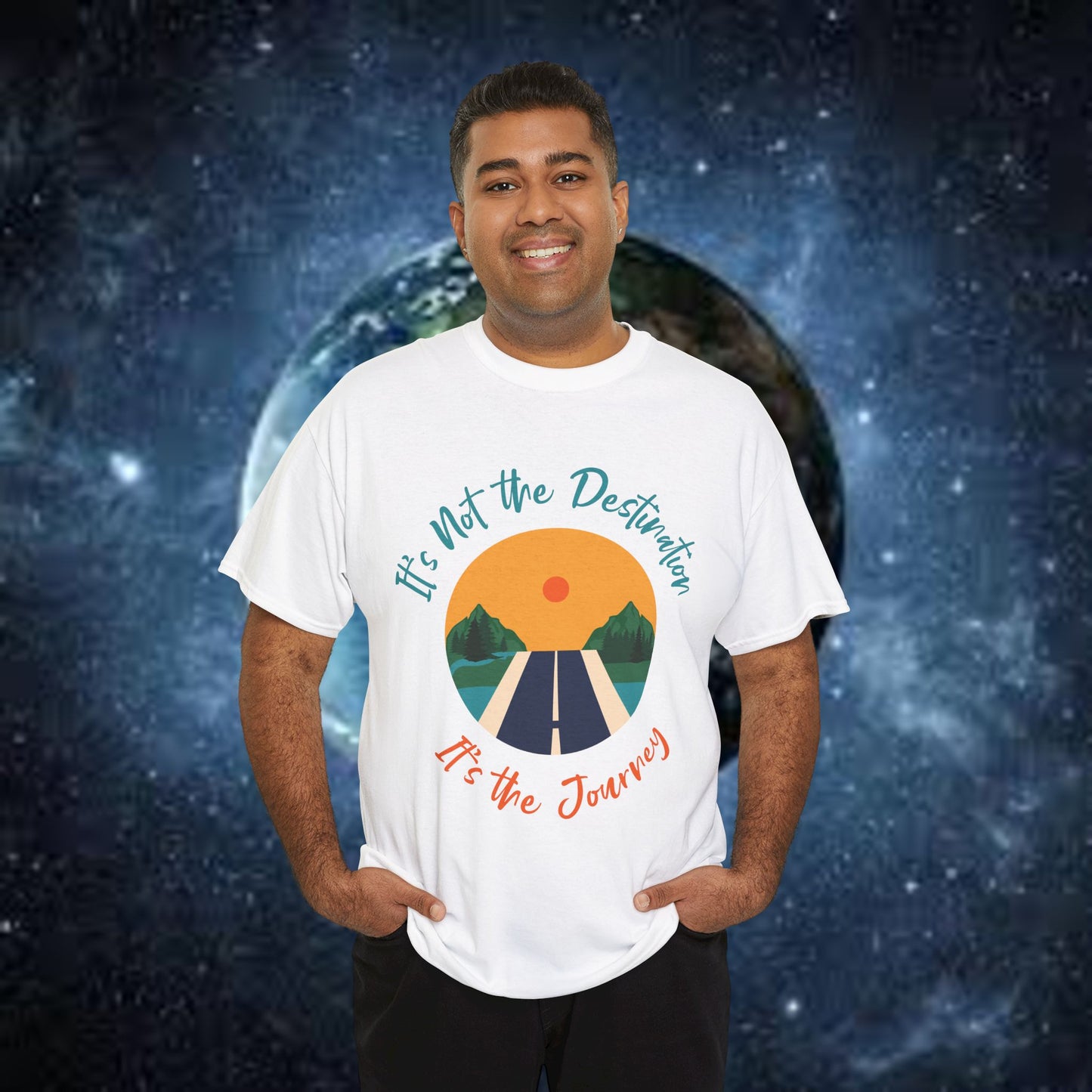 Life Journey, Unisex Heavy Cotton Tee