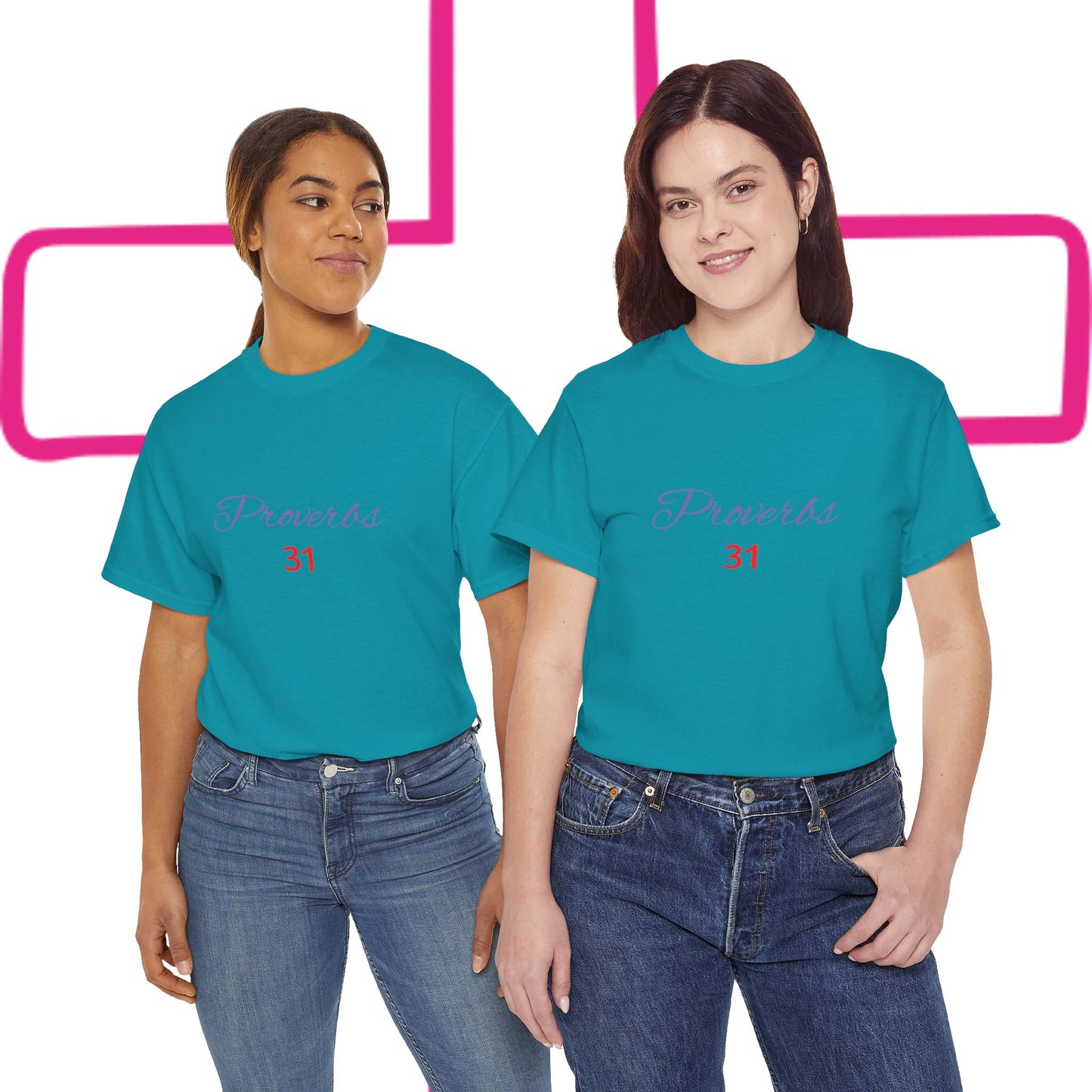 Proverbs 31, Unisex Heavy Cotton Tee