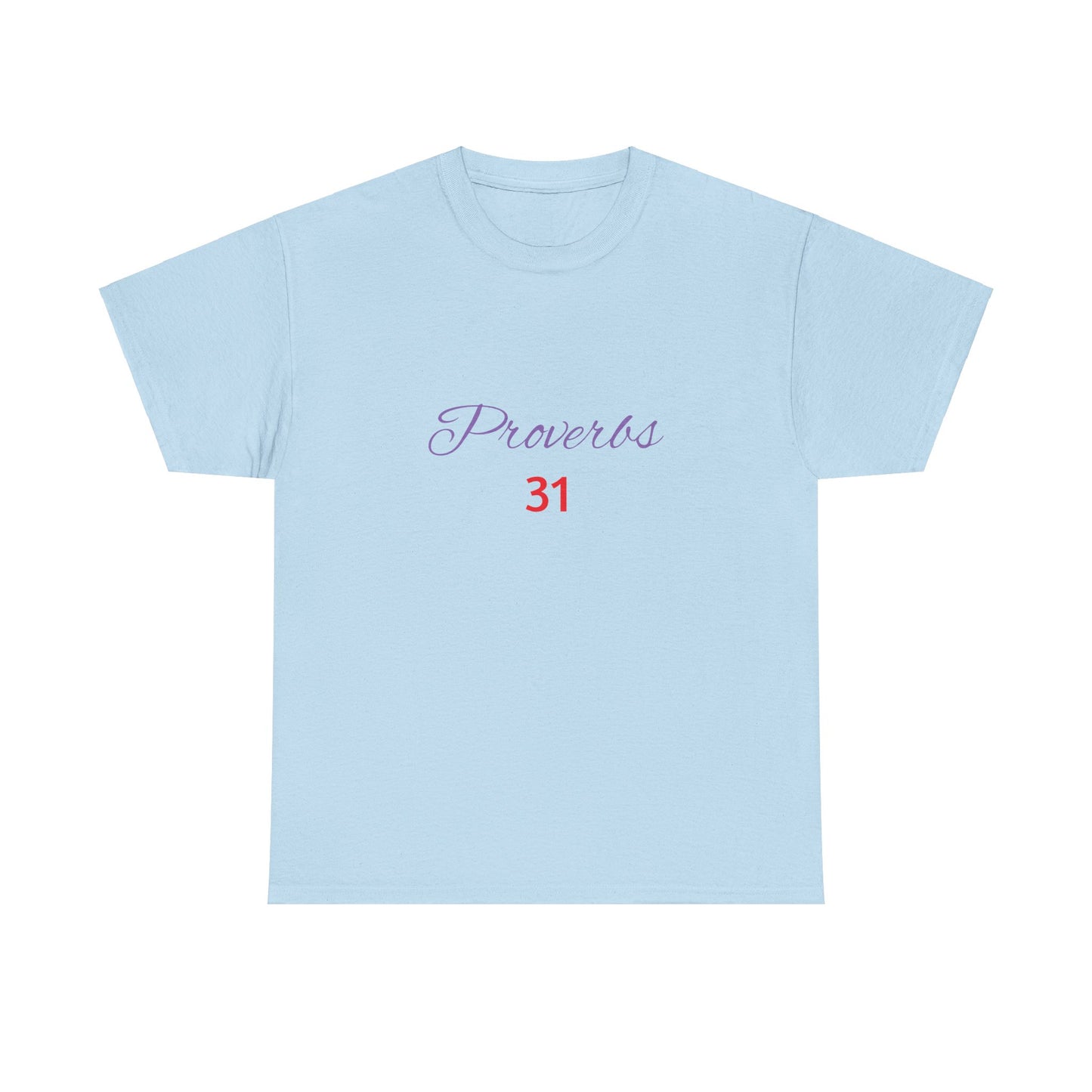 Proverbs 31, Unisex Heavy Cotton Tee