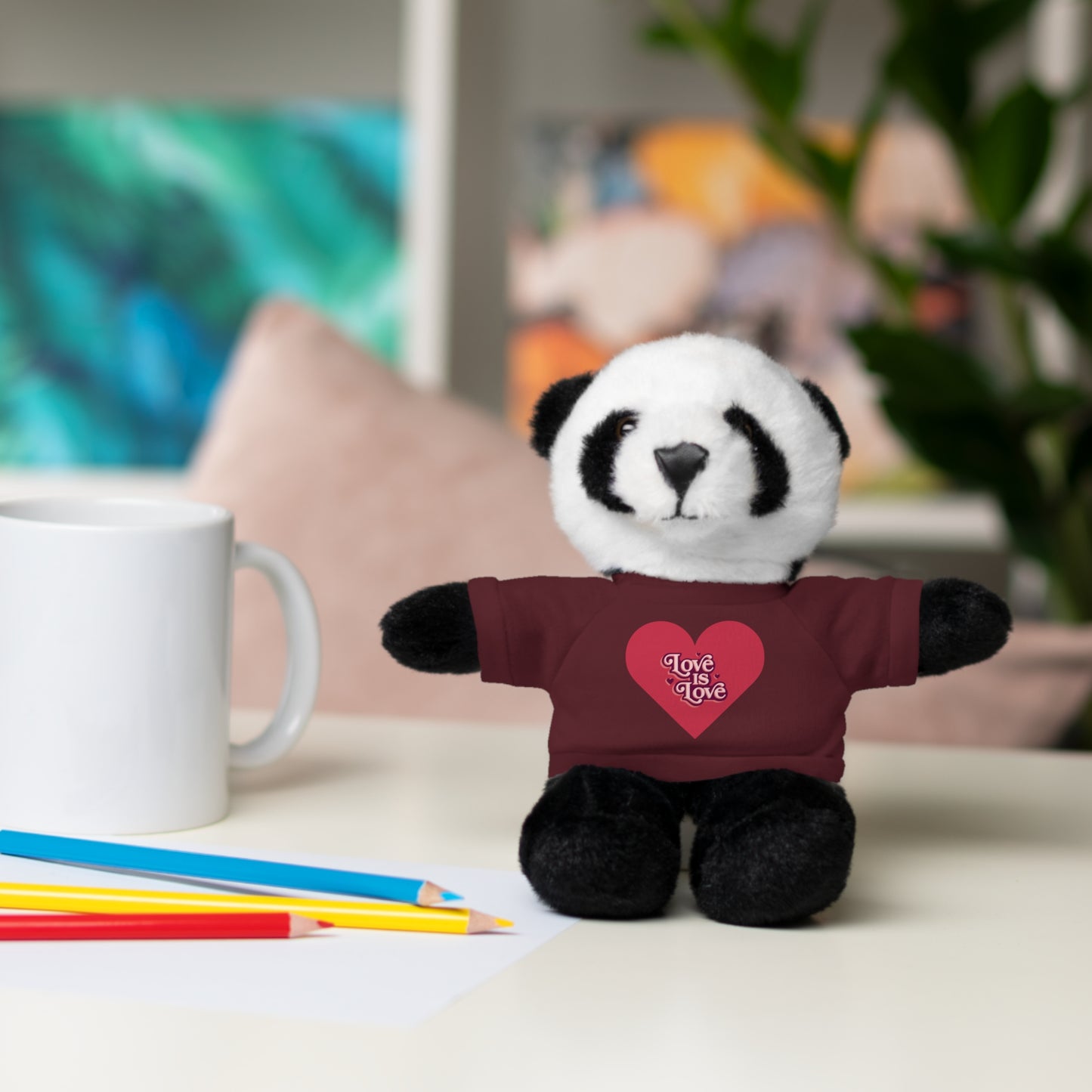 Love, Stuffed Animals with Tee