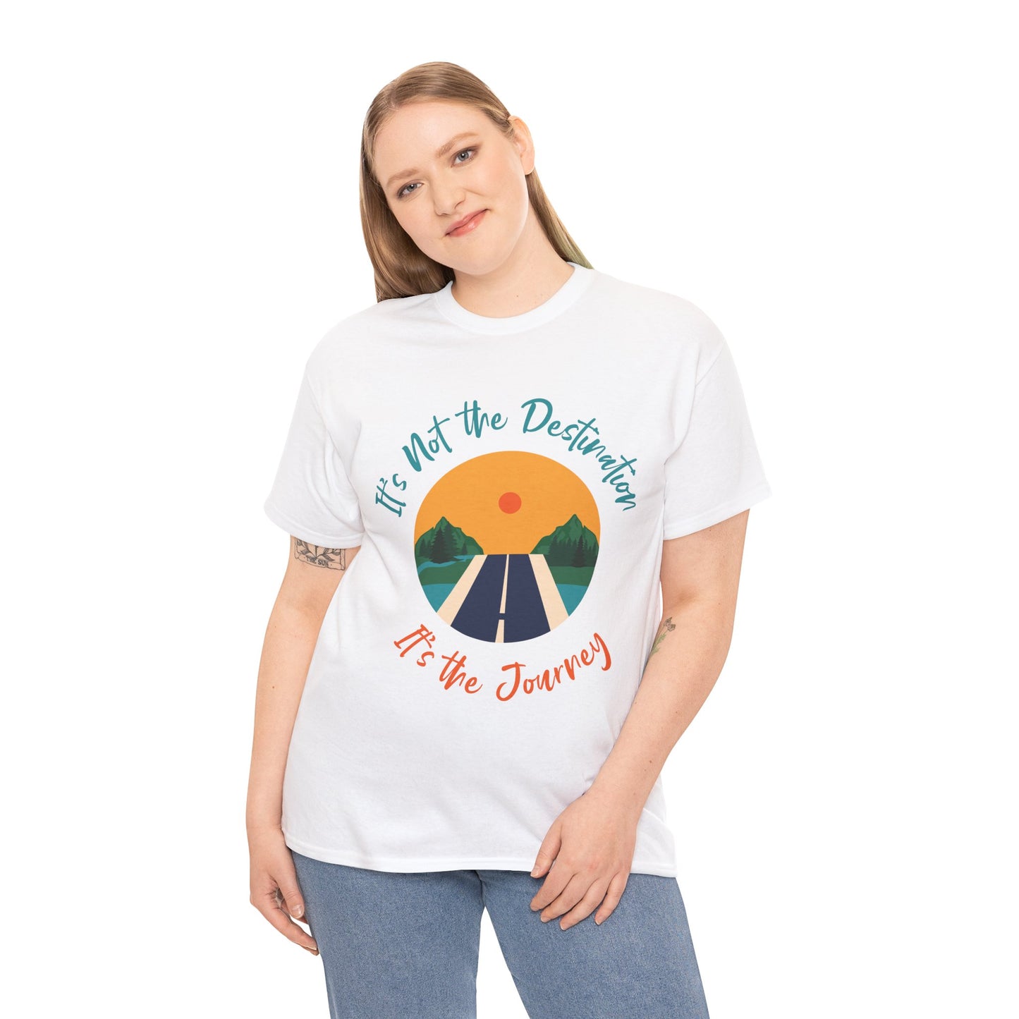 Life Journey, Unisex Heavy Cotton Tee
