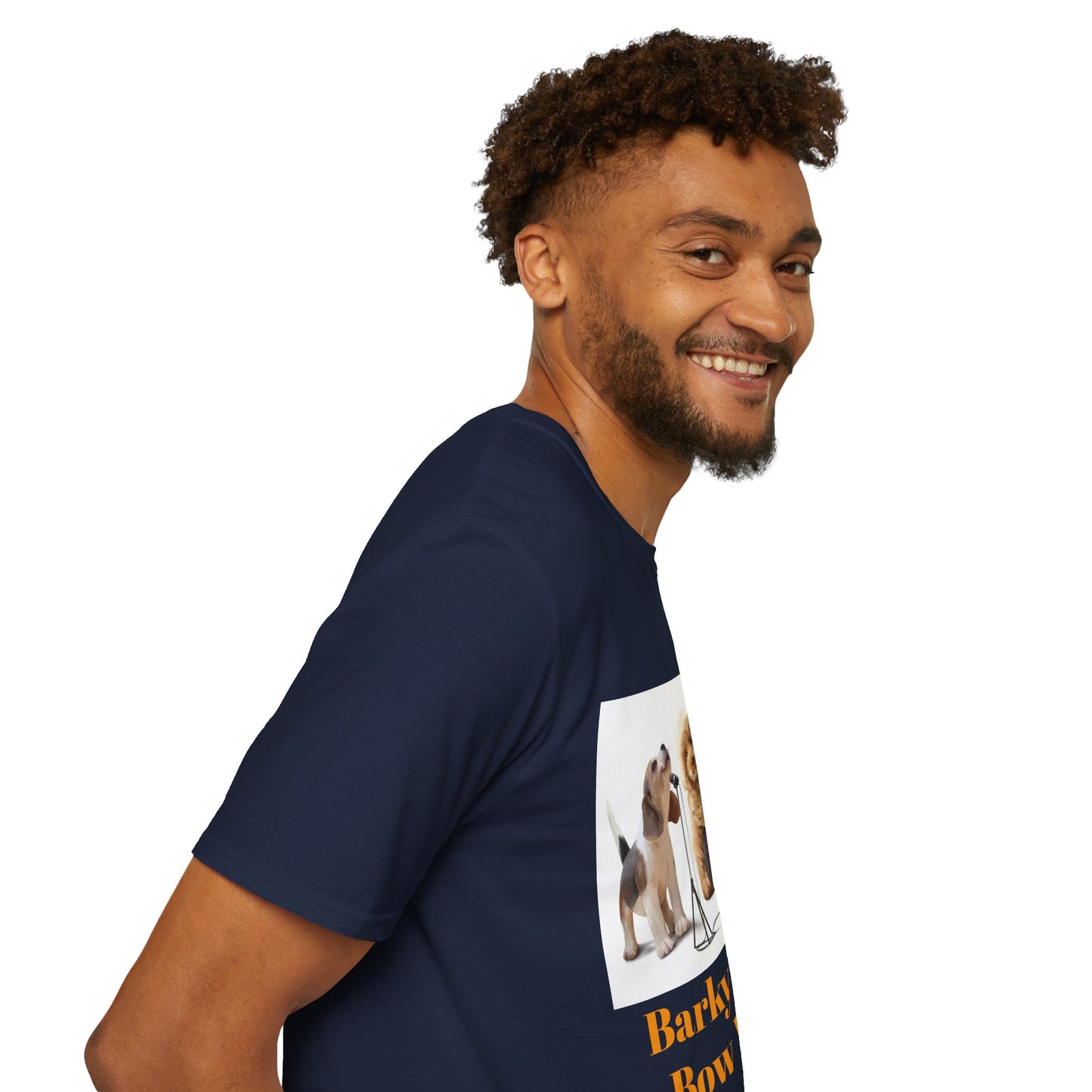 Dog Band T‑Shirt — "Barky & The Bow Wow's" Graphic Tee