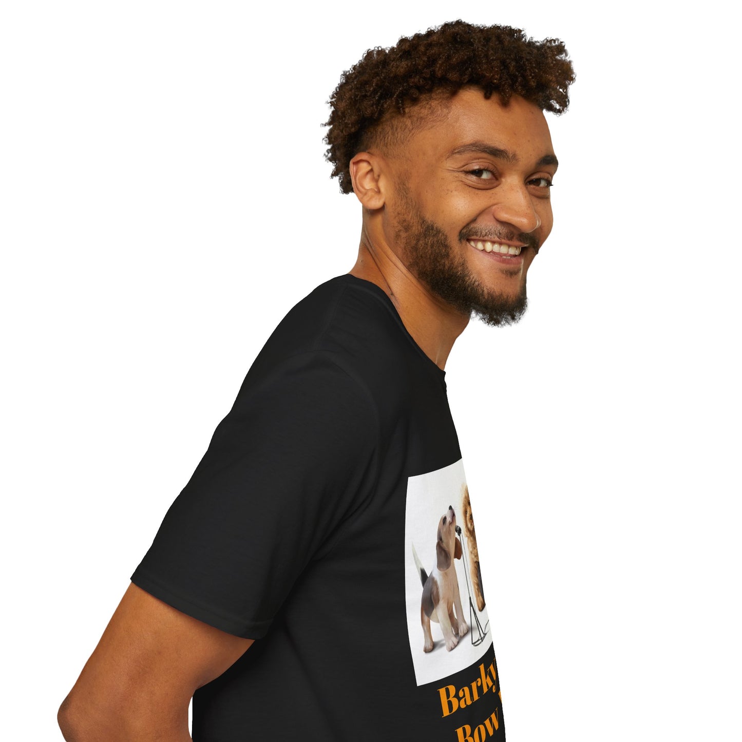 Dog Band T‑Shirt — "Barky & The Bow Wow's" Graphic Tee