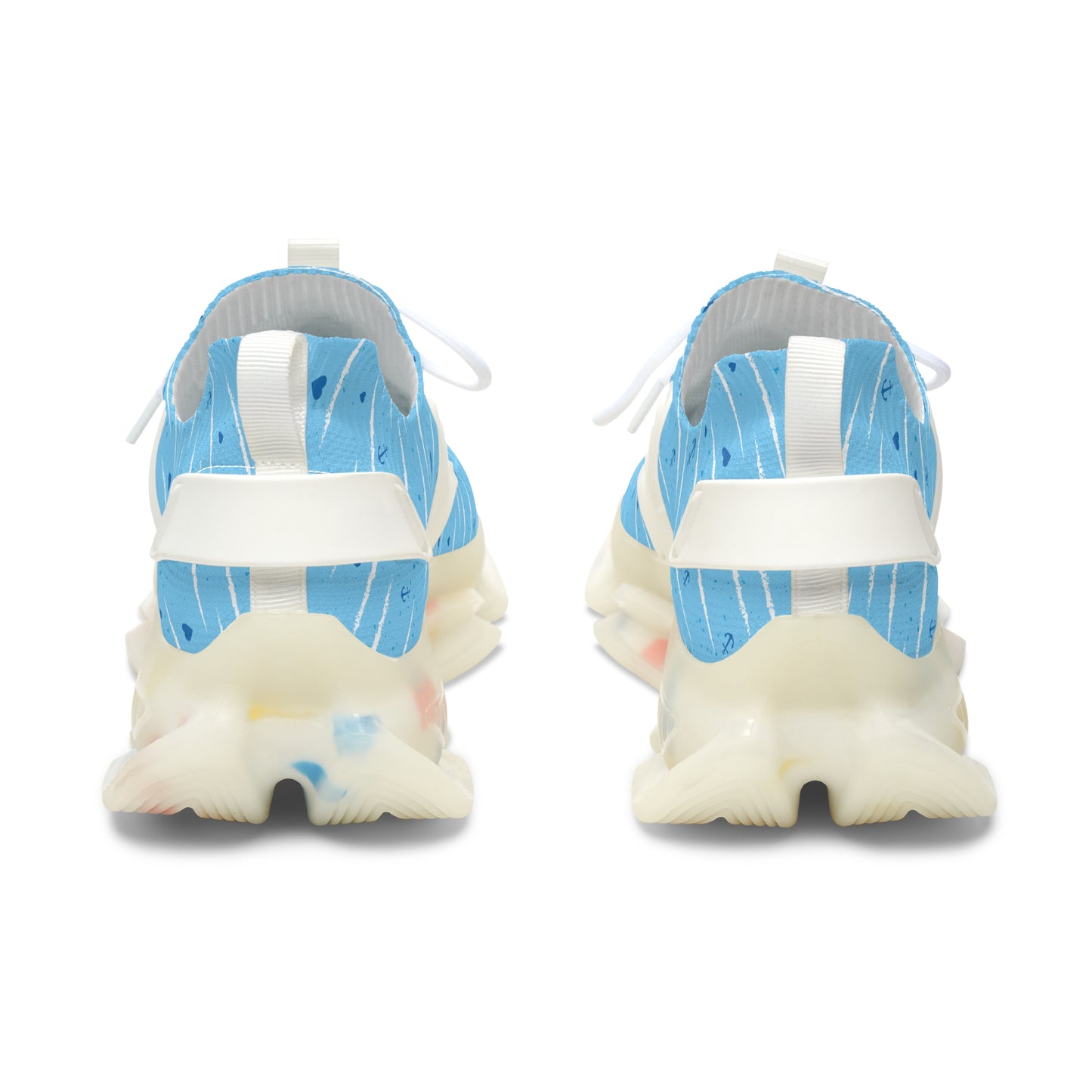 Sea Horse Blue (White or Black trim), Women's Mesh Sneakers