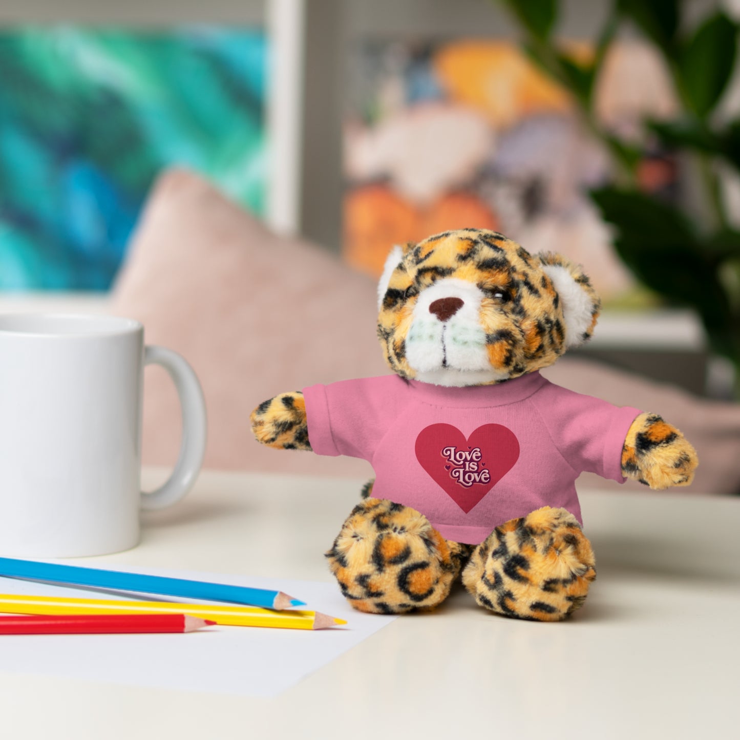 Love, Stuffed Animals with Tee