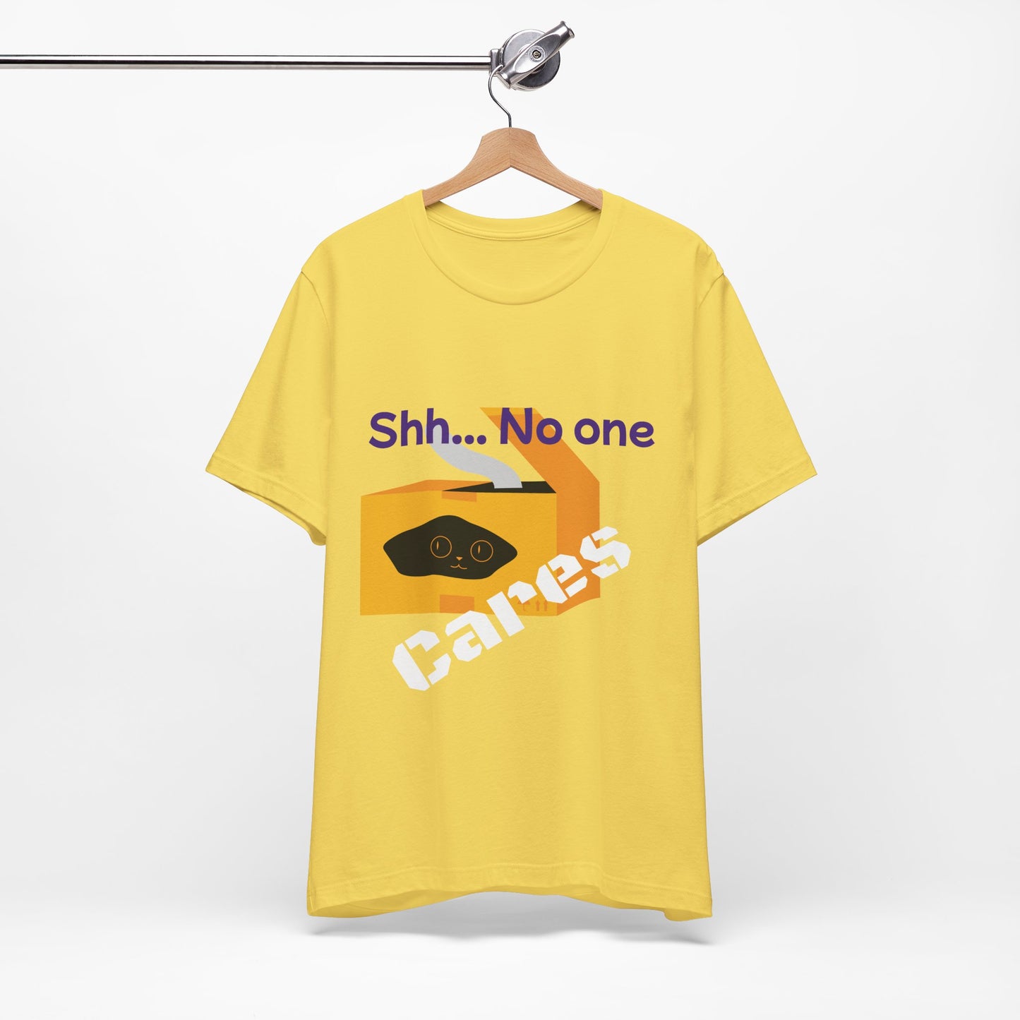 No one Cares, Unisex Jersey Short Sleeve Tee