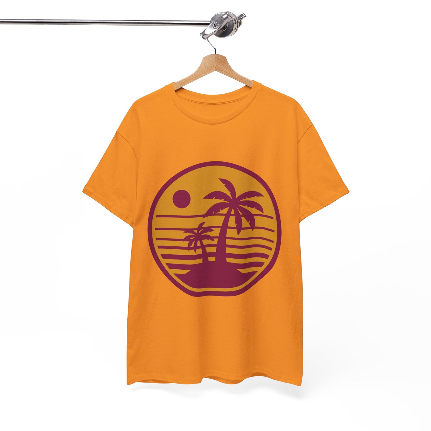 Tropical Island Unisex Heavy Cotton Tee