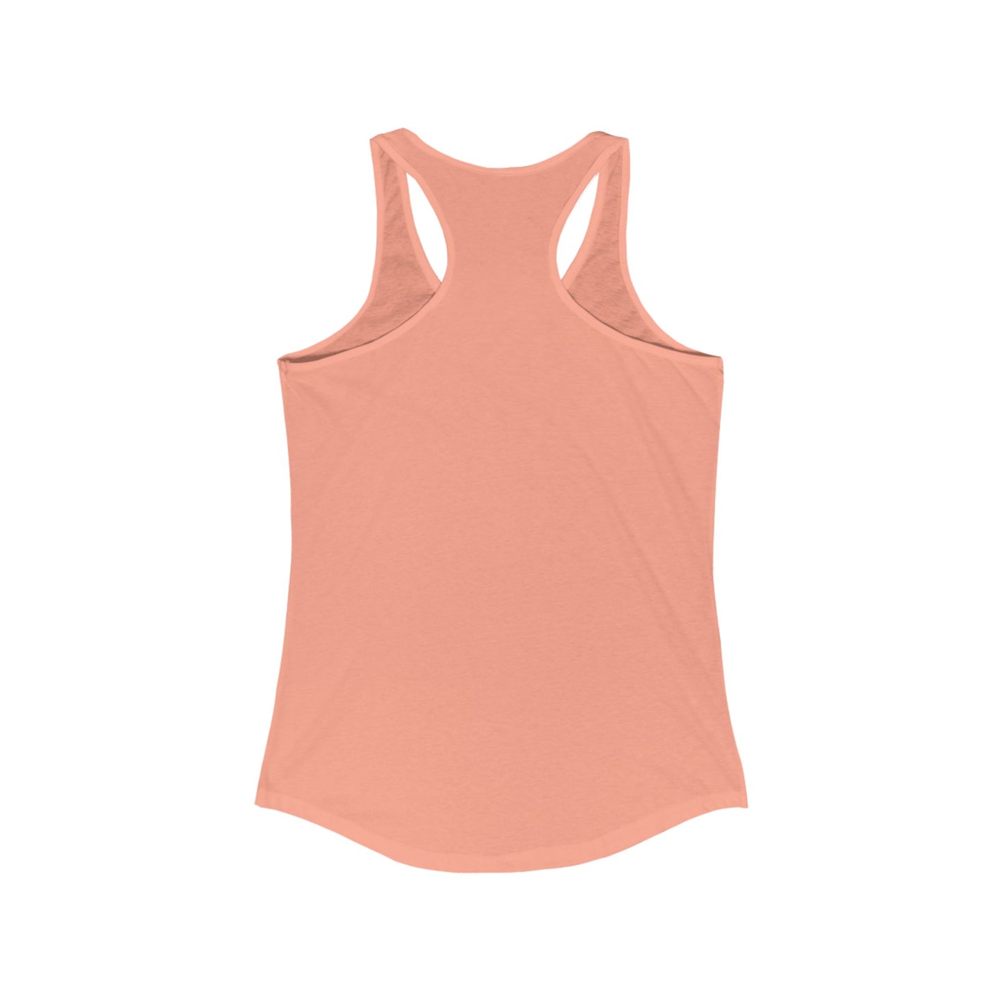Smile/Drink, Women's Ideal Racerback Tank