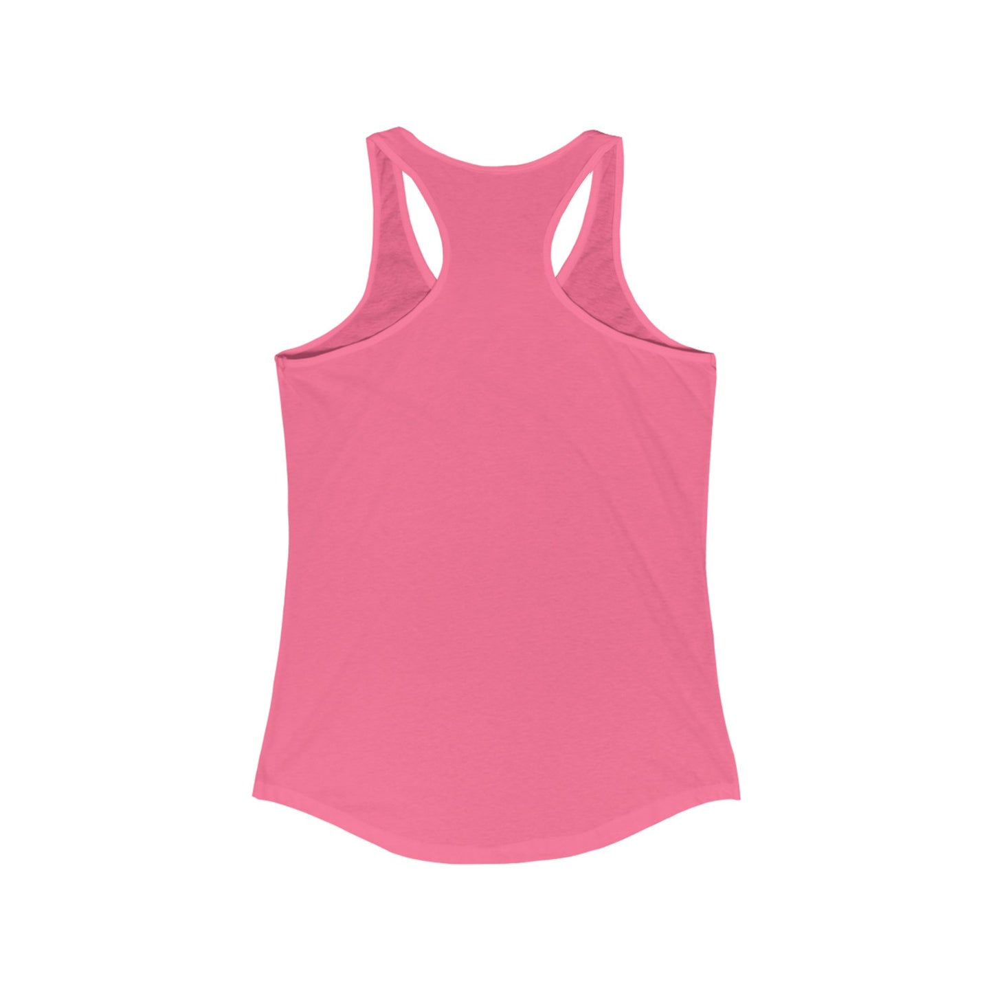 Smile/Drink, Women's Ideal Racerback Tank
