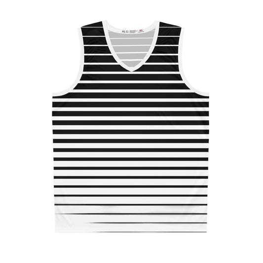 Black/White, Basketball Jersey (AOP)