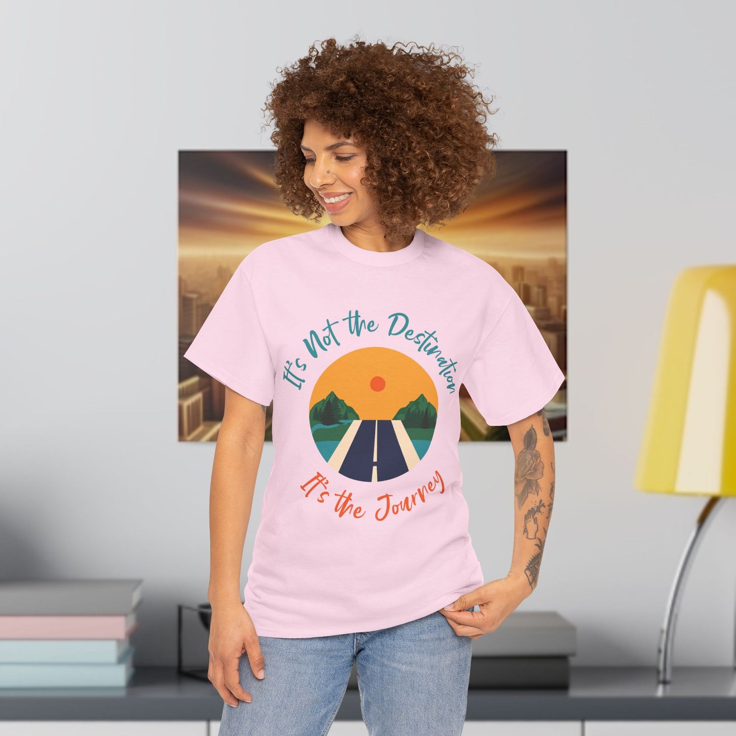 Life Journey, Unisex Heavy Cotton Tee