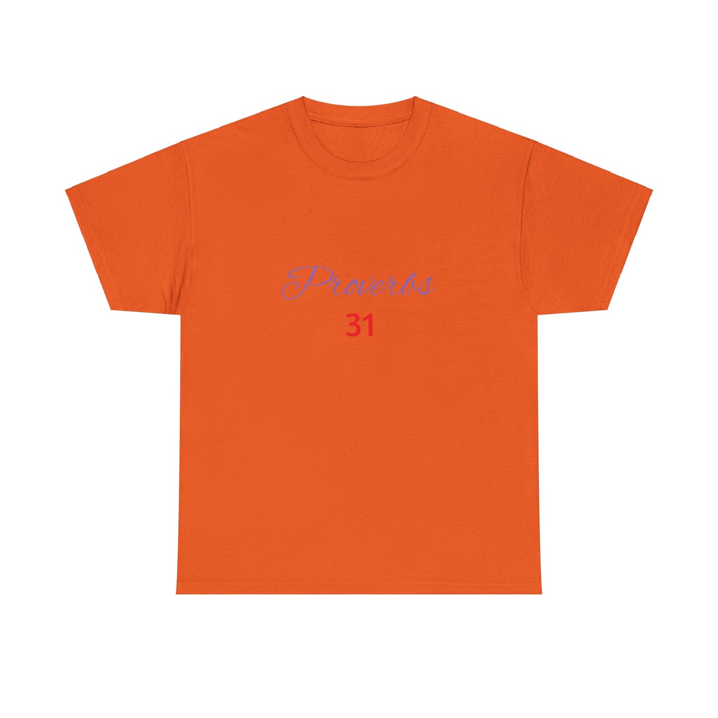 Proverbs 31, Unisex Heavy Cotton Tee