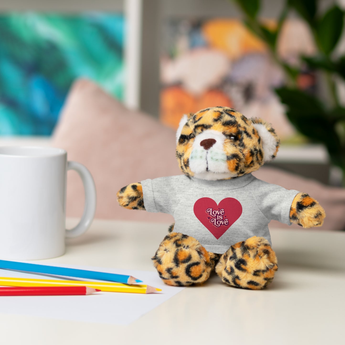 Love, Stuffed Animals with Tee
