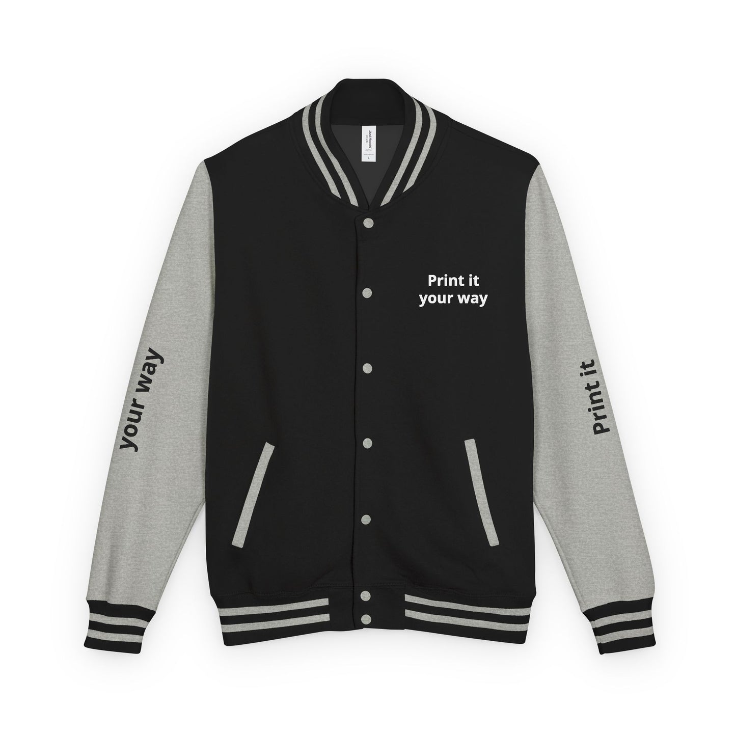 Letterman Jacket — "Print It Your Way" Custom Varsity Jacket