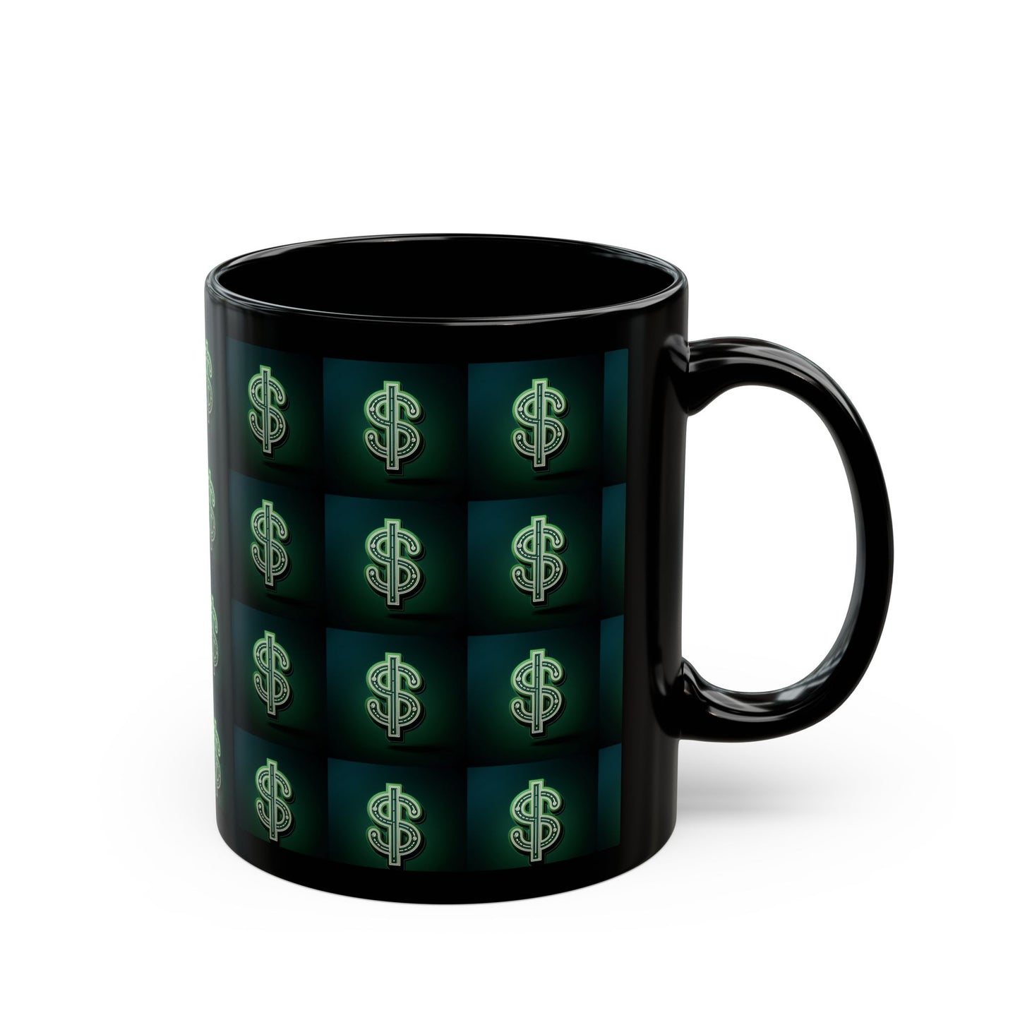Rich Cup, Black Mug (11oz, 15oz)