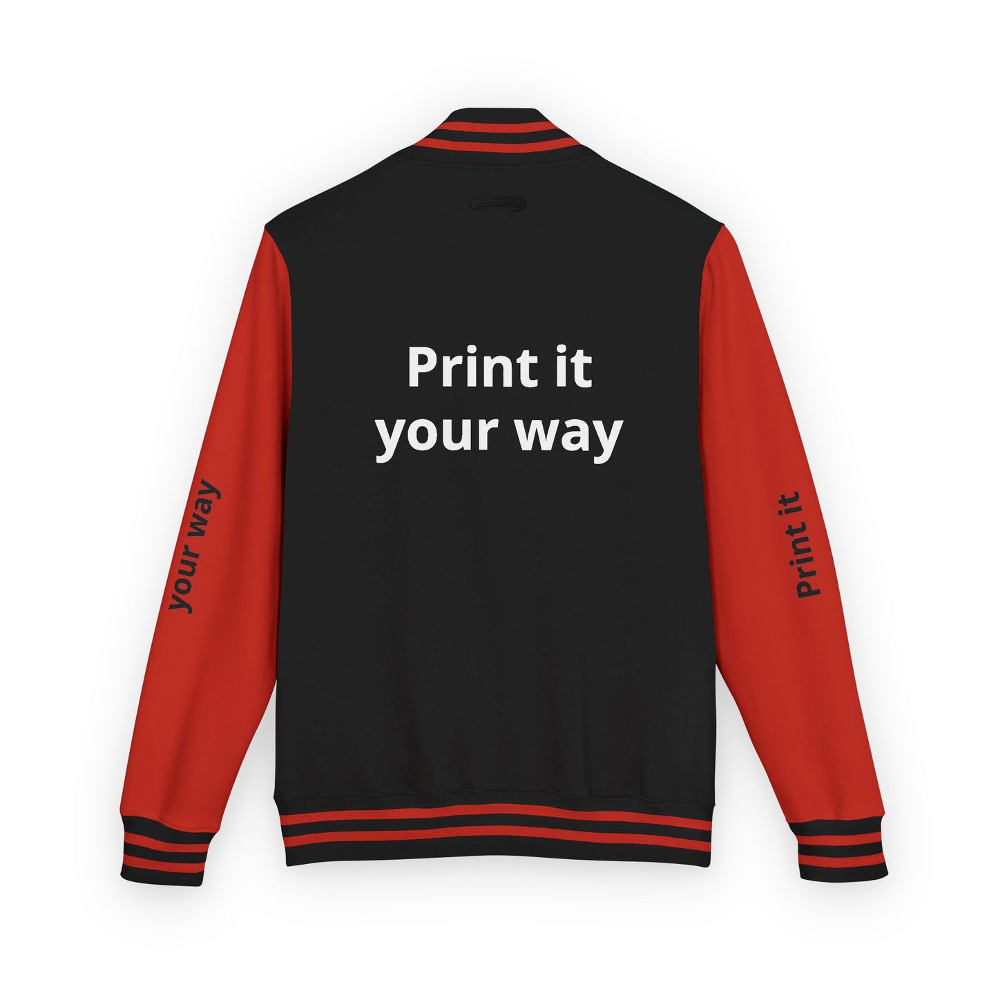 Letterman Jacket — "Print It Your Way" Custom Varsity Jacket