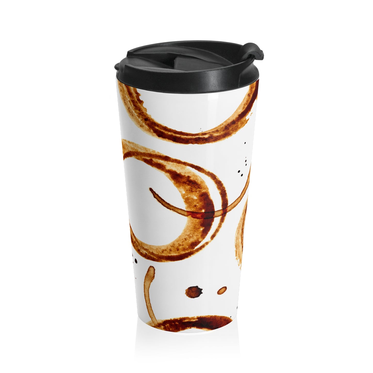 Coffee Stains, Stainless Steel Travel Mug