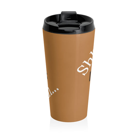 Secrets Multi- Purposes, Stainless Steel Travel Mug, (Lt.Brown)