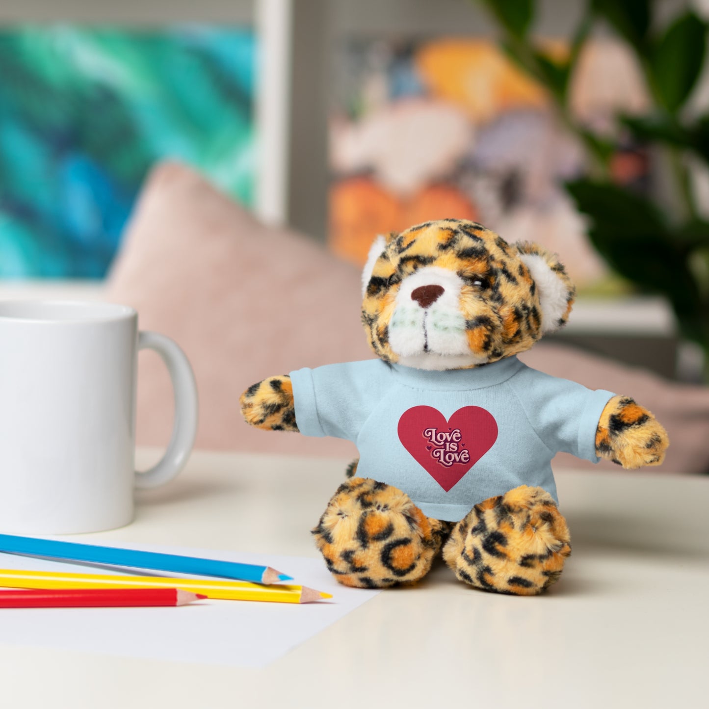 Love, Stuffed Animals with Tee