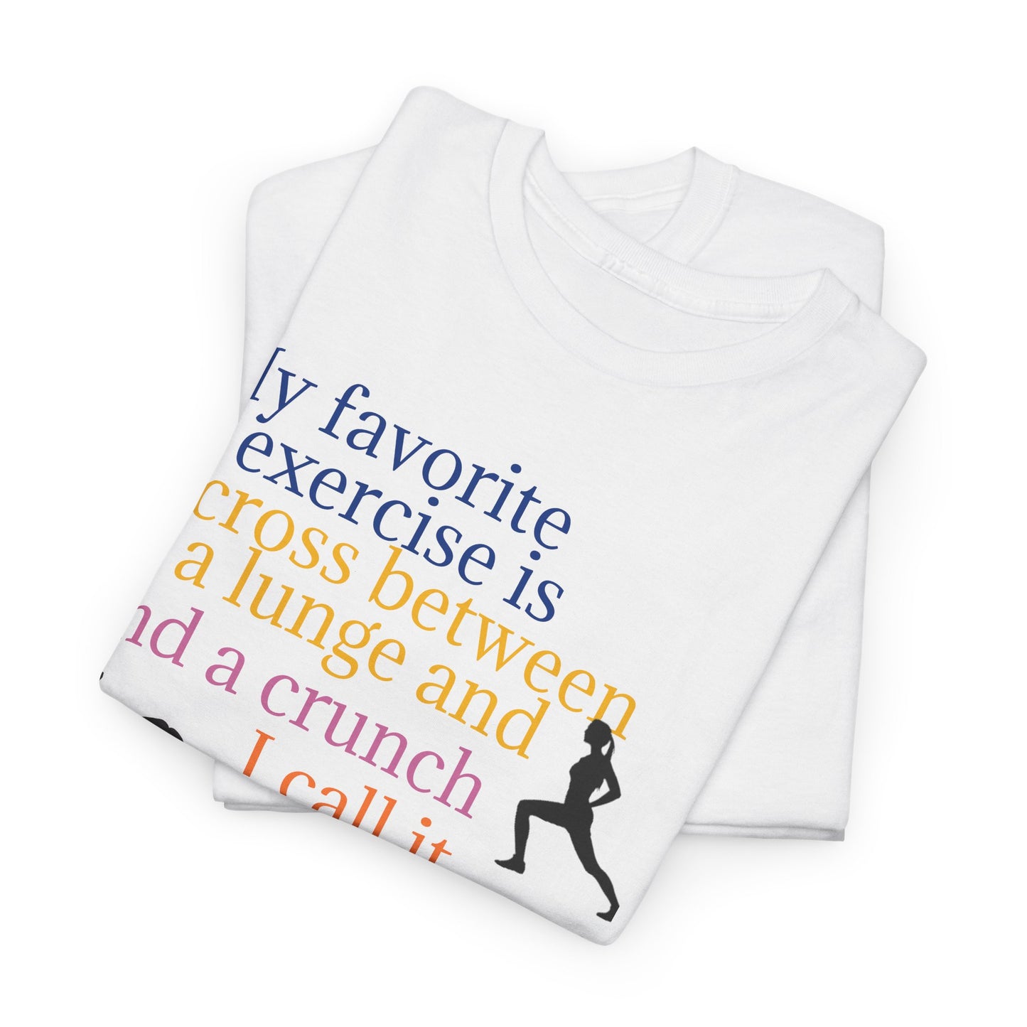 Favorite Exercise, Unisex Heavy Cotton Tee