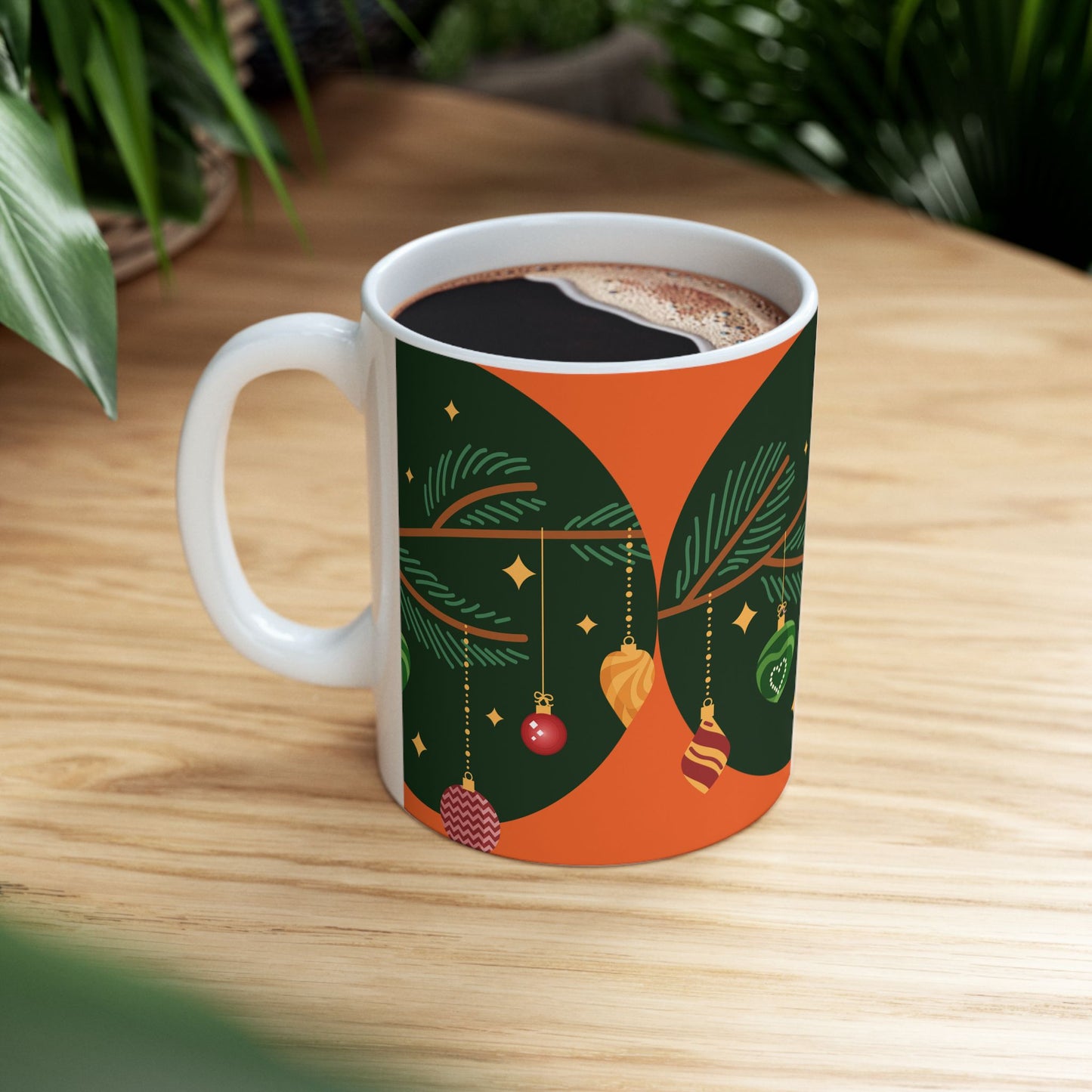 Xmas warmth, Ceramic Mug, (11oz, 15oz)