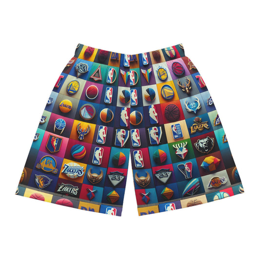 NBA Teams, Basketball Shorts (AOP)